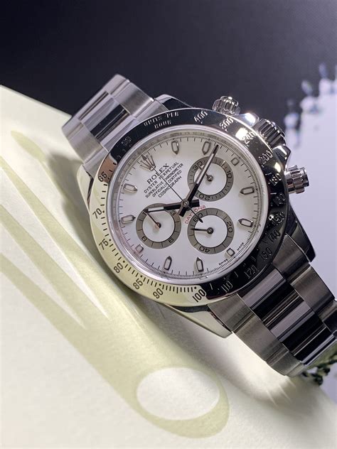 Rolex Daytona 116520 white APH dial 